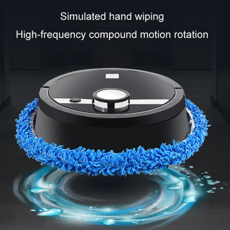 Intelligent Fully Automatic Sweeping Dragging Integrated Robot(Black) - Robot Vacuum Cleaner by buy2fix | Online Shopping UK | buy2fix