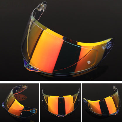 Motorcycle Helmet Lens with Anti-fog Spikes for SOMAN K1/K3SV/K5, Color: Transparent REVO Purple - Helmets by buy2fix | Online Shopping UK | buy2fix