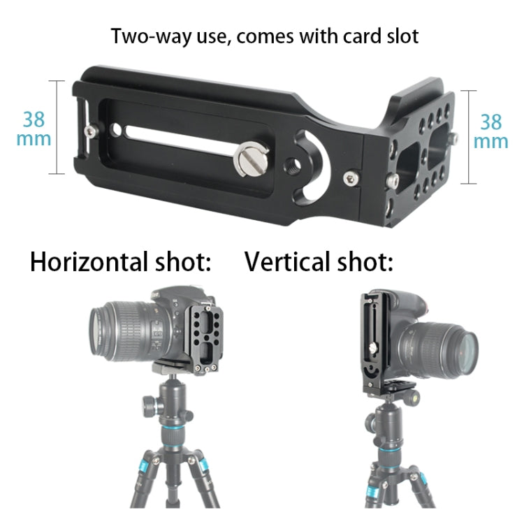 BEXIN  L130-50 Camera Quick Release Plate L-shaped Vertical Board - L-Bracket by BEXIN | Online Shopping UK | buy2fix