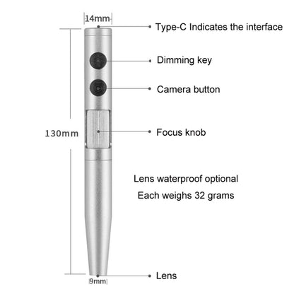 5 Million Digital Electron Microscope Magnifying Dermatoscope, Specification: B008+Z001 Bracket - Digital Microscope by buy2fix | Online Shopping UK | buy2fix