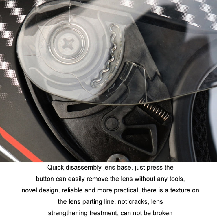 KUQIBAO Motorcycle Smart Bluetooth Sun Protection Double Lens Safety Helmet, Size: XL(White) - Helmets by KUQIBAO | Online Shopping UK | buy2fix