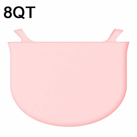 8QT Silicone Slow Cooke Liners Reusable Leakproof Crock Pot Liners(Pink) - Kitchen Machine Accessories by buy2fix | Online Shopping UK | buy2fix