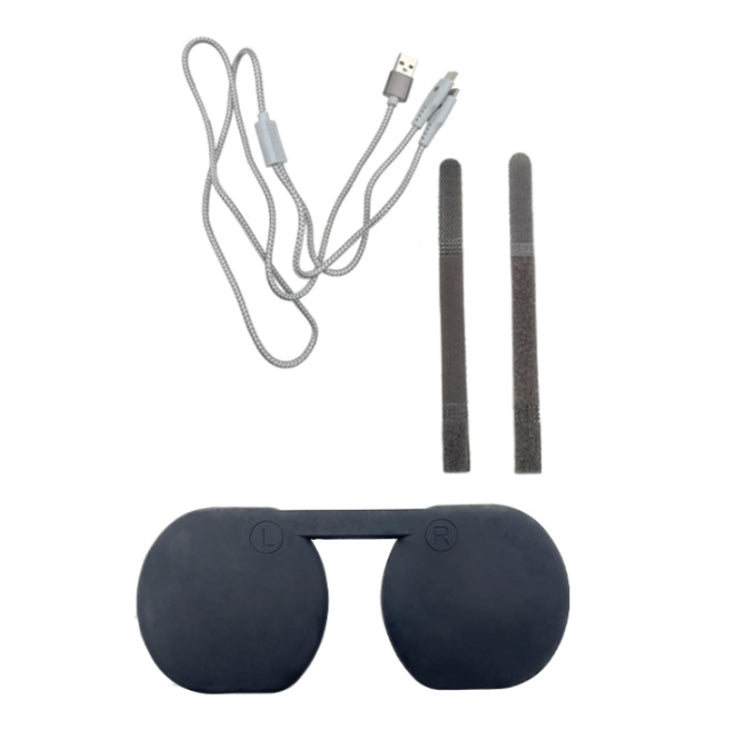 iplay for PSVR2 TYPE-C Charging Cable + Glasses Cover + Cable Tie Set(HBP-509) - VR Accessories by iplay | Online Shopping UK | buy2fix