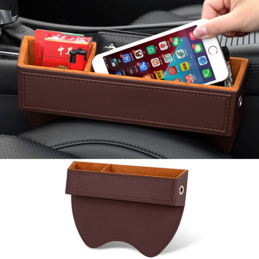 Car Crevice Sundries Storage Box Car Interior Decoration Supplies, Color: Brown Principal Driver - Stowing Tidying by buy2fix | Online Shopping UK | buy2fix