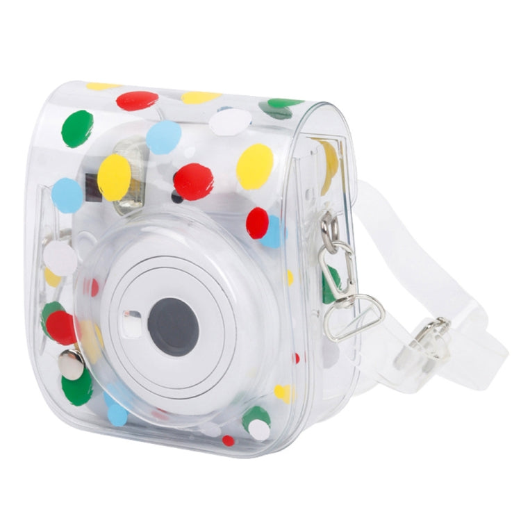 For Fujifilm Instax Mini 12 / 11 Transparent Digital Camera Case(Color Wave Dot) - Protective Case by buy2fix | Online Shopping UK | buy2fix