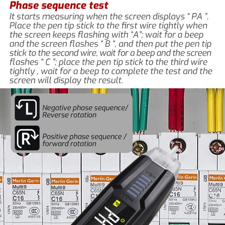 TASI TA13C Smart Pen Multimeter Digital High Precision Compact Portable Multimeter - Digital Multimeter by TASI | Online Shopping UK | buy2fix