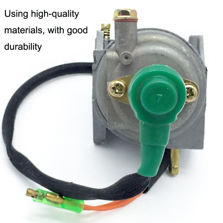 Motorcycle Engine Carburetor With Paper Gasket and Insulator Insulation Pad - Engines & Engine Parts by buy2fix | Online Shopping UK | buy2fix