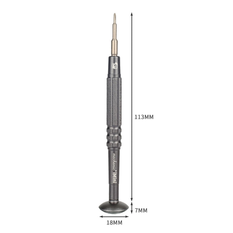 MECHANIC iMini Series Mobile Phone Repair Glasses Screw Batch Clock Tool, Series: Five Star 0.8 - Screwdriver by MECHANIC | Online Shopping UK | buy2fix