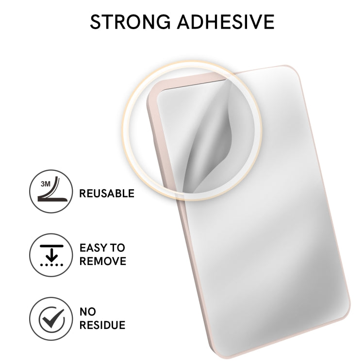 AhaStyle PT133-A-S Mobile Phone Adhesive Silicone Card Case(Pink) - Card & Passport Bags by AhaStyle | Online Shopping UK | buy2fix