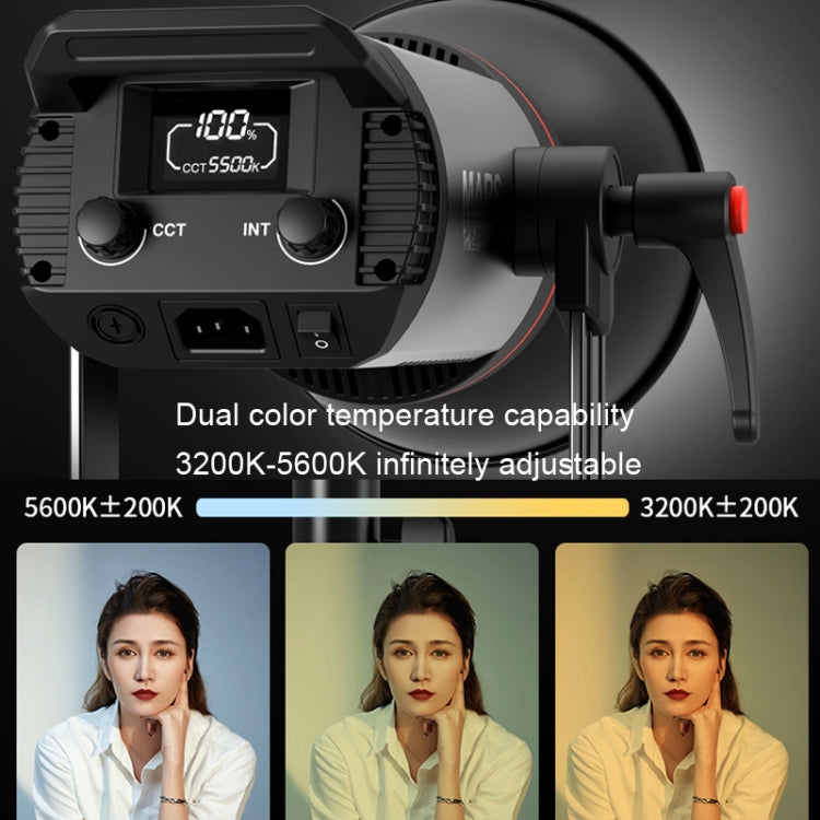 TRIOPO M200Bi Dual Color Temperature Live Broadcast Light Lamp Indoor Photography Lamp(US Plug) -  by TRIOPO | Online Shopping UK | buy2fix
