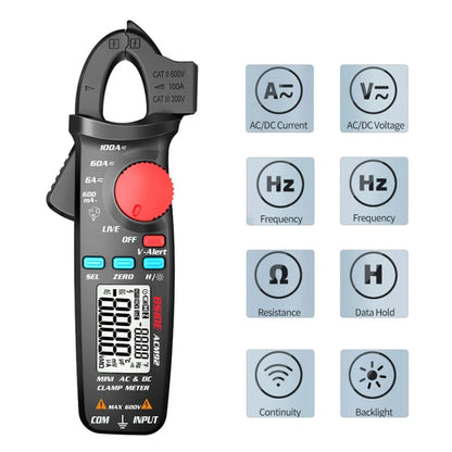 BSIDE ACM92 Digital Clamp Multimeter Current And Voltage Tester - Digital Multimeter by BSIDE | Online Shopping UK | buy2fix