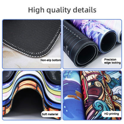 Large Abstract Mouse Pad Gamer Office Computer Desk Mat, Size: 300 x 700 x 2mm(Abstract Fluid 28) - Mouse Pads by buy2fix | Online Shopping UK | buy2fix