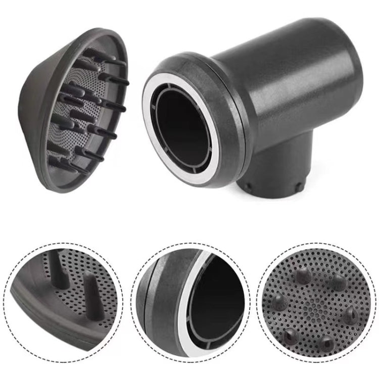 For Dyson Hair Dryer Airwarp Diffusion Nozzle Attachment Professional Style Kit - Dyson Accessories by buy2fix | Online Shopping UK | buy2fix