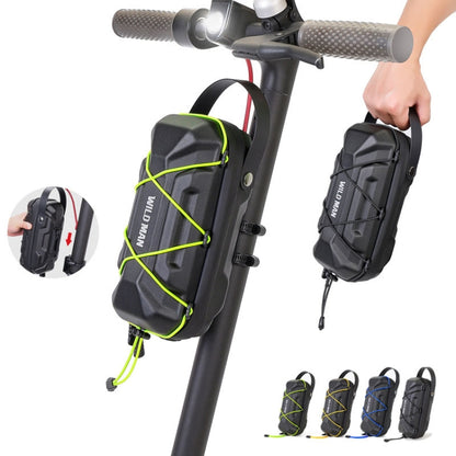 WILD MAN GD6X 2L Electric Scooter EVA Hard Shell Hanging Bag Folding Bike Bag(Black) - Accessories & Parts by WILD MAN | Online Shopping UK | buy2fix