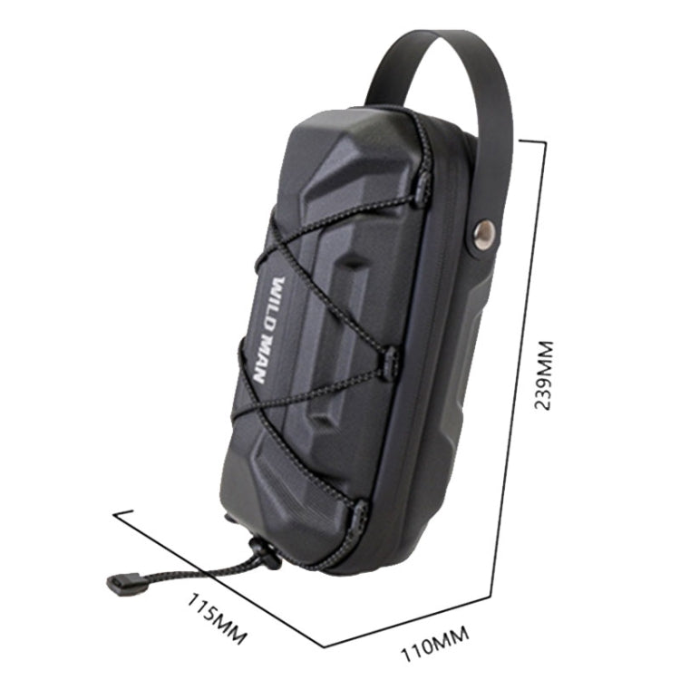 WILD MAN GD6X 2L Electric Scooter EVA Hard Shell Hanging Bag Folding Bike Bag(Black) - Accessories & Parts by WILD MAN | Online Shopping UK | buy2fix