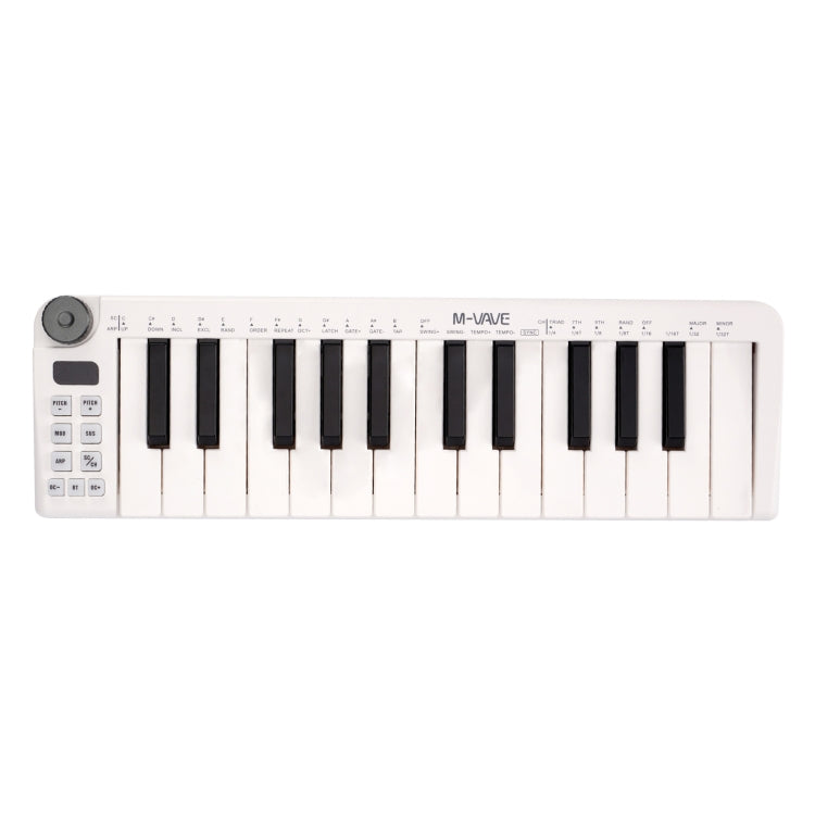 M-VAVE SKM-25MINI Digital Electronic Piano 25 Key Musical Instrument MIDI Keyboard Controller - Keyboard Accessories by M-VAVE | Online Shopping UK | buy2fix