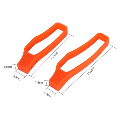 ENLEE E-6435469 1pair Bicycle Chain Guard Mountain Road Bike Chapter Protector(Orange) - Bicycle Chains & Rounds by ENLEE | Online Shopping UK | buy2fix