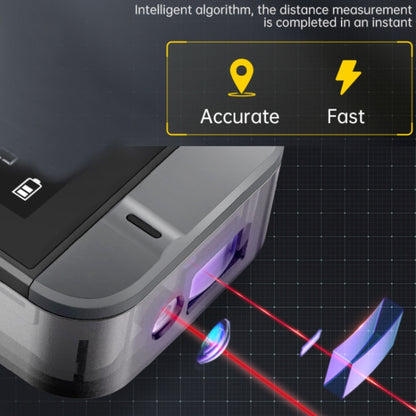 FNIRSI Laser Range Finder Infrared Measuring Ruler(Gray) - Laser Rangefinder by FNIRSI | Online Shopping UK | buy2fix