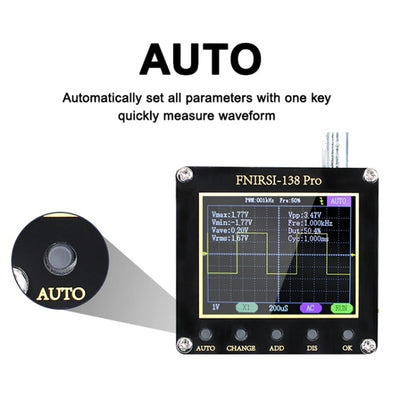 FNIRSI Handheld Small Teaching Maintenance Digital Oscilloscope, Specification: Upgrade Without Battery - Other Tester Tool by FNIRSI | Online Shopping UK | buy2fix