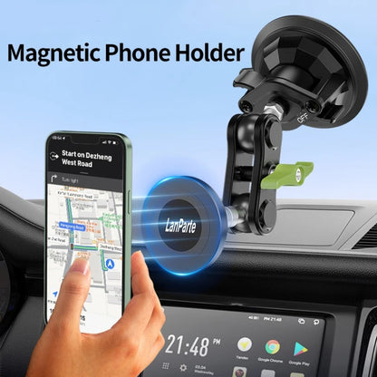 Lanparte Magnetic Car Phone Holder Adjustable Suction Cup Navigation Stand RBA-M01NL - Universal Car Holders by Lanparte | Online Shopping UK | buy2fix