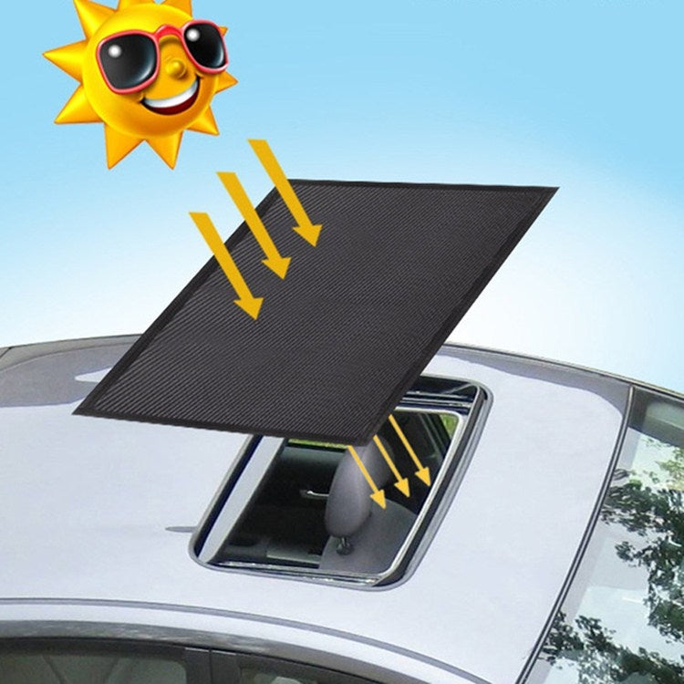 Car Sunroof Anti-mosquito Screens Magnetic Car Sunroof Sunshade, Size:95x55cm - Window Foils & Solar Protection by buy2fix | Online Shopping UK | buy2fix