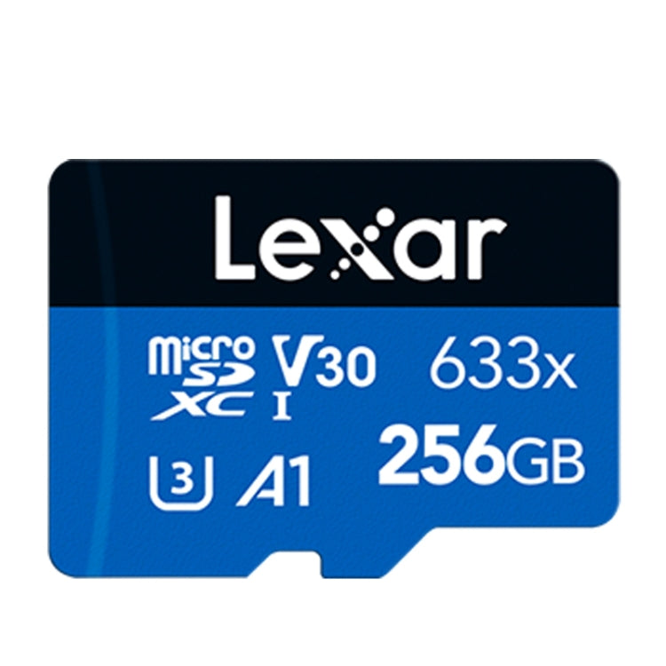 Lexar 633x 256GB High-speed Mobile Phone Camera Memory TF Card Switch Expansion Driving Recorder Dedicated Storage Flash Memory Card - Micro SD Card by Lexar | Online Shopping UK | buy2fix