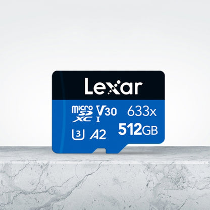 Lexar 633x 512GB High-speed Flash Memory Card Sports Camera Mobile Phone TF Car Driving Recorder Memory Card - Micro SD Card by Lexar | Online Shopping UK | buy2fix