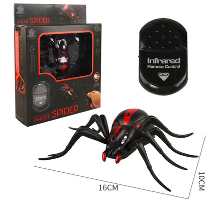 Tricky Funny Toy Infrared Remote Control Scary Creepy Spider, Size: 16*10cm -  by buy2fix | Online Shopping UK | buy2fix