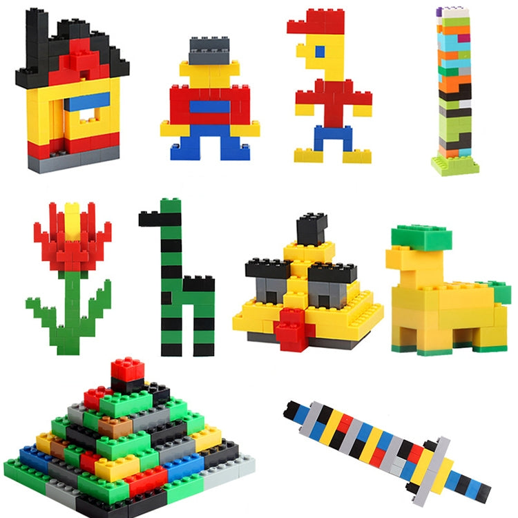 1000 in 1 Intelligent Toys DIY ABS Material Building Blocks, Random Color Delivery - Building Blocks by buy2fix | Online Shopping UK | buy2fix