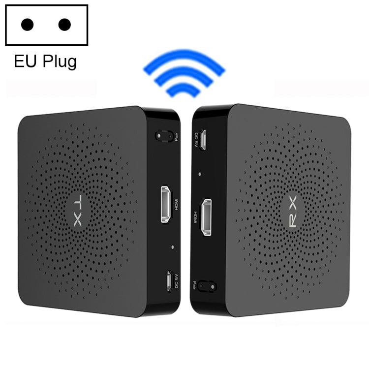 Measy W2H 60GHz 4K Ultra HD Wireless Transmission Kit, Transmission Distance: 30m, EU Plug - Set Top Box & Accessories by Measy | Online Shopping UK | buy2fix