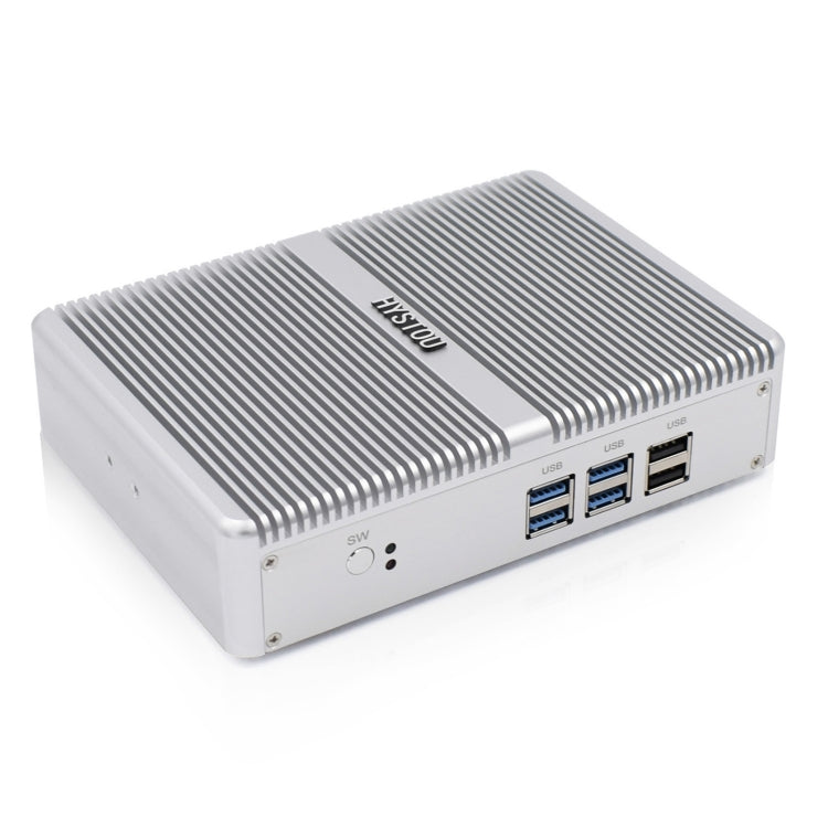 HYSTOU H2 Windows / Linux System Mini PC, Intel Core I5-7267U Dual Core Four Threads up to 3.50GHz, Support mSATA 3.0, 4GB RAM DDR3 + 256GB SSD (White) - Computer & Networking by HYSTOU | Online Shopping UK | buy2fix