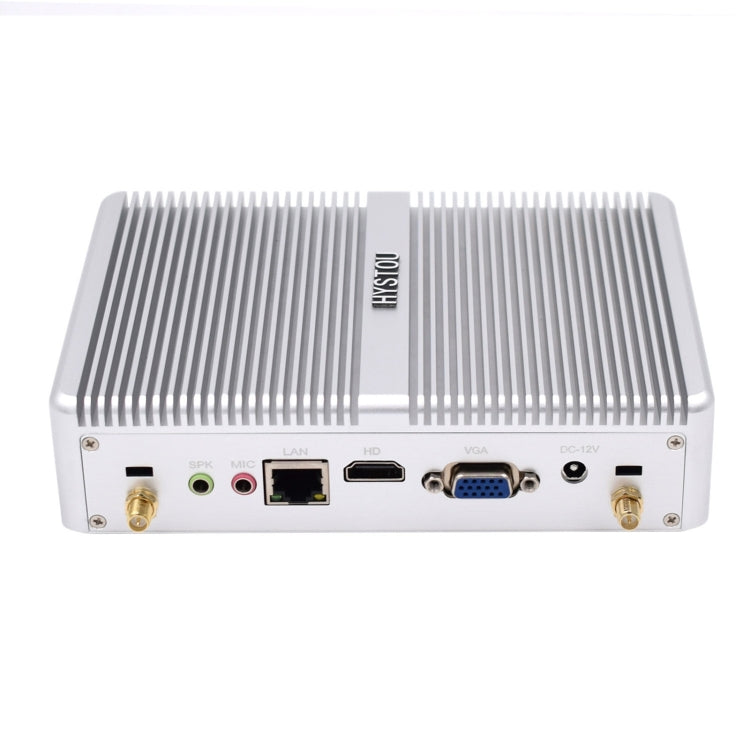 HYSTOU H2 Windows / Linux System Mini PC, Intel Core I5-7267U Dual Core Four Threads up to 3.50GHz, Support mSATA 3.0, 8GB RAM DDR3 + 512GB SSD (White) - Computer & Networking by buy2fix | Online Shopping UK | buy2fix