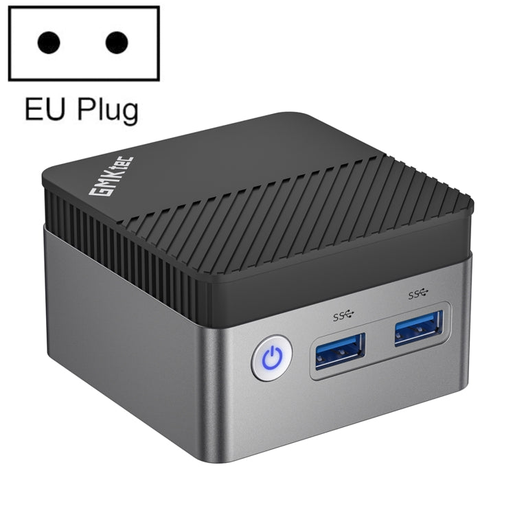 GMK KB5 Windows11/Linux/Ubuntu System Mini PC, Intel 11th Jasper Lake N5105 Quad Core up to 2.9GHz, 8GB + 256GB, Support WiFi & Bluetooth,EU Plug - Windows Mini PCs by GMKtec | Online Shopping UK | buy2fix