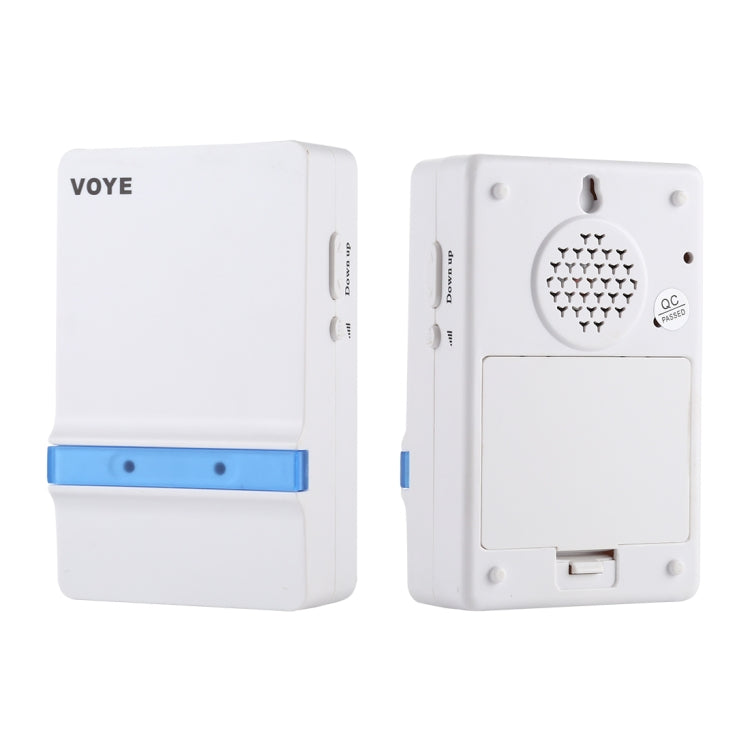 VOYE V012A Home Music Remote Control Wireless Doorbell with 38 Polyphony Sounds (White) - Wireless Doorbell by VOYE | Online Shopping UK | buy2fix