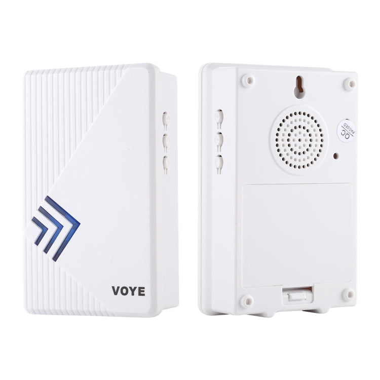 VOYE V022A Home Music Remote Control Wireless Doorbell with 38 Polyphony Sounds (White) - Wireless Doorbell by VOYE | Online Shopping UK | buy2fix