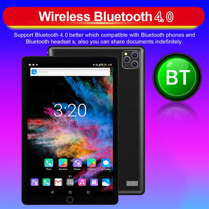 BDF A10 3G Phone Call Tablet PC, 10 inch, 1GB+16GB, Android 5.1, MTK6592 Octa Core Cortex-A7, Support Dual SIM & Bluetooth & WiFi & GPS, EU Plug(Silver) - BDF by BDF | Online Shopping UK | buy2fix