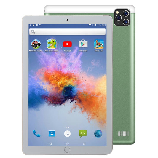 BDF A10 3G Phone Call Tablet PC, 10 inch, 2GB+32GB, Android 9.0, MTK8321 Octa Core Cortex-A7, Support Dual SIM & Bluetooth & WiFi & GPS, EU Plug(Green) - BDF by BDF | Online Shopping UK | buy2fix