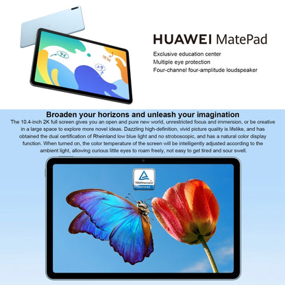 Huawei MatePad 10.4 BAH4-W19 WiFi, 10.4 inch, 6GB+64GB, HarmonyOS 2 Qualcomm Snapdragon 778G 4G Octa Core up to 2.42GHz, Support Dual WiFi, OTG, Not Support Google Play (Grey) - Huawei by Huawei | Online Shopping UK | buy2fix