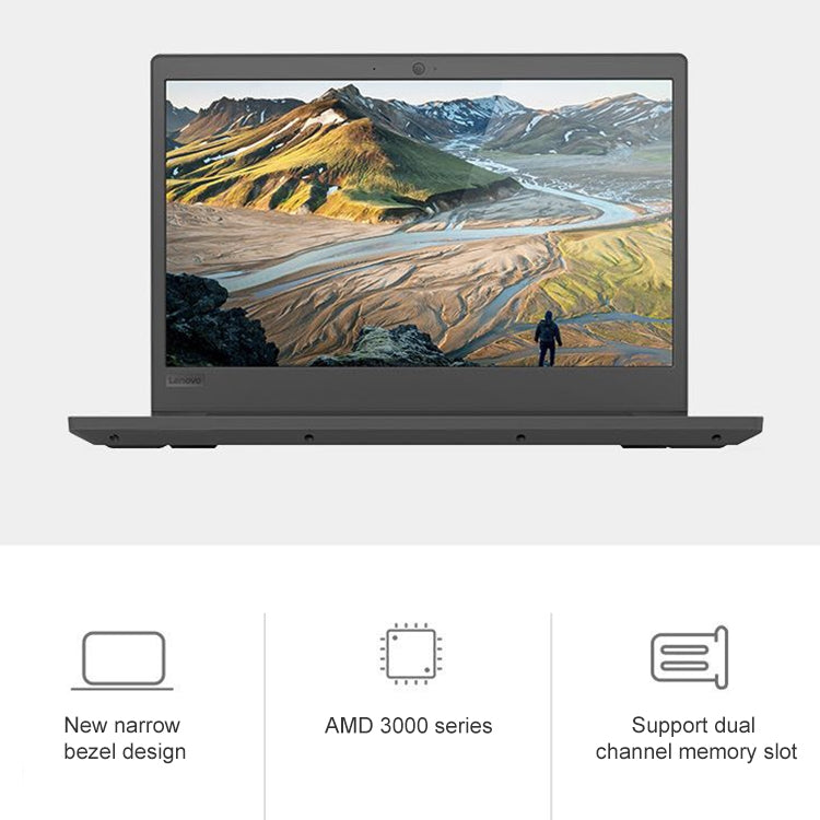 Lenovo E41-55 Laptop, 14 inch, 8GB+256GB, Windows 10 Pro, AMD Athlon 3050 Dual Core up to 3.2GHz, Support Wi-Fi / RJ45 - Lenovo by Lenovo | Online Shopping UK | buy2fix