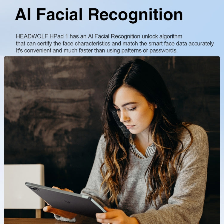 HEADWOLF Hpad1A 4G LTE, 10.4 inch, 8GB+128GB, Android 12 Unisoc T616 Octa Core, Support Dual SIM & WiFi & Bluetooth, Global Version with Google Play, US Plug (Blue) - Other by HEADWOLF | Online Shopping UK | buy2fix
