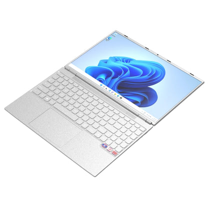 HONGSAMDE HL160G Notebook, 16 inch, 12GB+256GB, Windows 10 Intel Celeron N5095 Quad Core 2.0-2.9GHz, Support TF Card & WiFi & BT & HDMI (Silver) - HONGSAMDE by Hongsamde | Online Shopping UK | buy2fix
