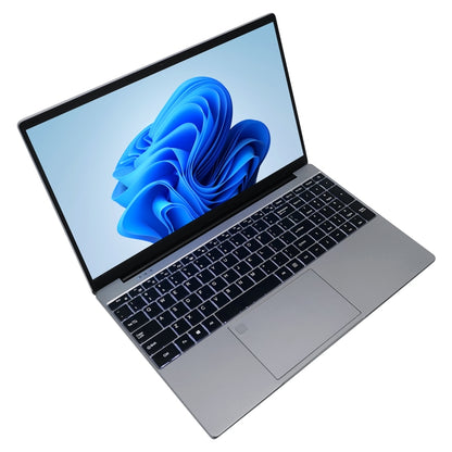 HONGSAMDE HSD1509 Notebook, 15.6 inch, 16GB+512GB, Windows 11 Intel Celeron N5095 Quad Core, Support TF Card & WiFi & BT & HDMI, US Plug (Silver Grey) - HONGSAMDE by Hongsamde | Online Shopping UK | buy2fix