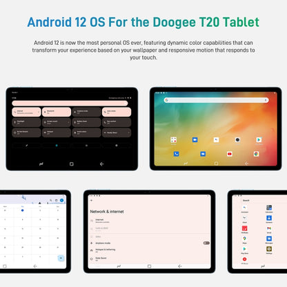 [HK Warehouse] DOOGEE T20 Tablet PC, 10.4 inch, 8GB+256GB, Android 12 Spreadtrum T616 Octa Core 2.0GHz, Support Dual SIM & WiFi & BT, Network: 4G, Global Version with Google Play (Green) - Other by DOOGEE | Online Shopping UK | buy2fix