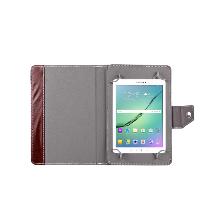 10 inch Tablets Leather Case Crazy Horse Texture Protective Case Shell with Holder for Asus ZenPad 10 Z300C, Huawei MediaPad M2 10.0-A01W, Cube IWORK10(Brown) - 10 - 11 inch by buy2fix | Online Shopping UK | buy2fix