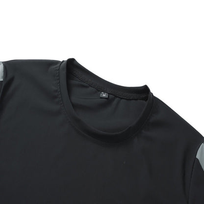 Casual Men Ice Silk Shorts (Color:Dark Gray Size:XXXL) - Short Sleeve by buy2fix | Online Shopping UK | buy2fix