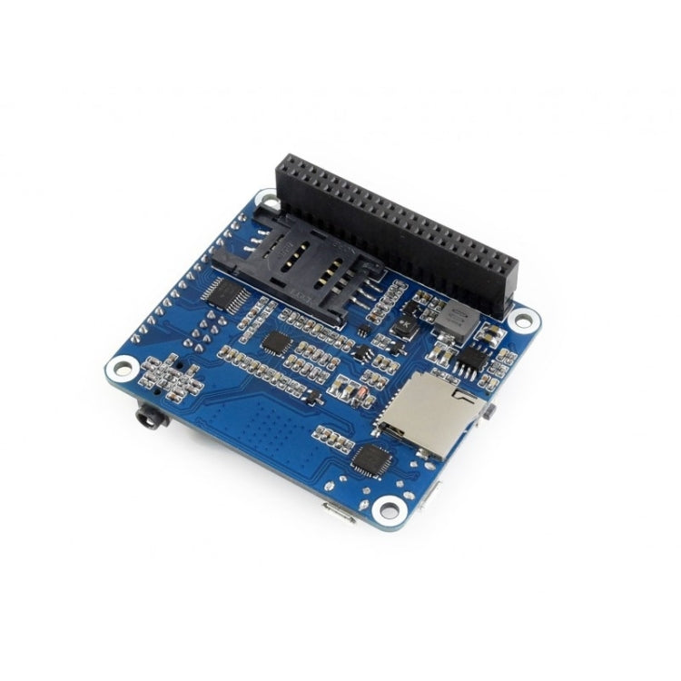 Waveshare 4G / 3G / 2G / GSM / GPRS / GNSS HAT for Raspberry Pi, LTE CAT4, for Southeast Asia, West Asia, Europe, Africa - Modules Expansions Accessories by Waveshare | Online Shopping UK | buy2fix