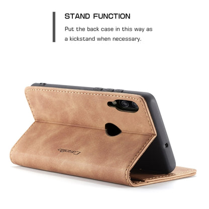 CaseMe Multifunctional Retro Frosted Horizontal Flip Leather Case for Huawei P Smart 2019 /  Honor 10 Lite, with Card Slots & Holder & Wallet(Brown) - Honor Cases by CaseMe | Online Shopping UK | buy2fix