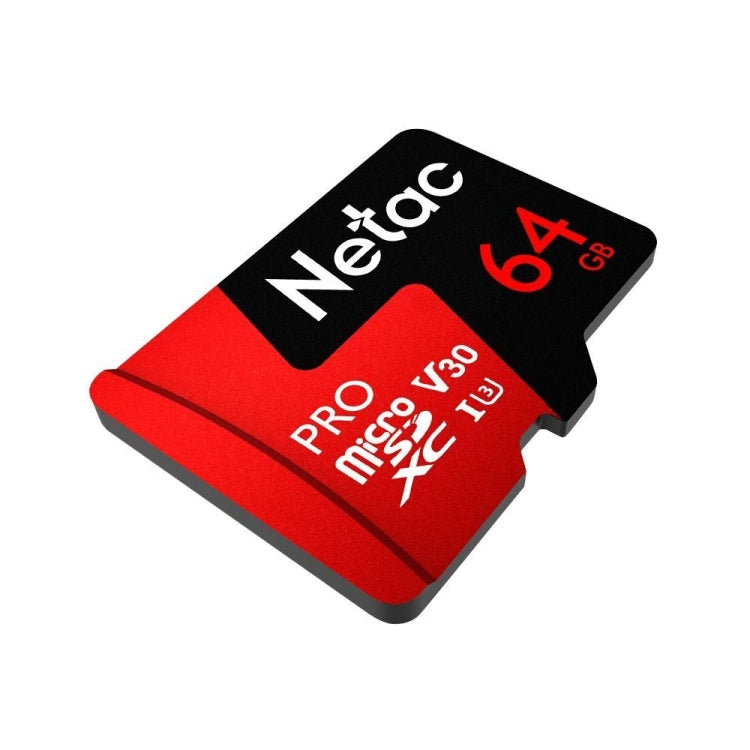 Netac P500 PRO 64GB U3 Speed Level Automobile Data Recorder Monitor Camera Memory Card TF Card - Micro SD Card by Netac | Online Shopping UK | buy2fix