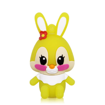 MicroDrive 64GB USB 2.0 Creative Cute Rabbit U Disk (Yellow) - Computer & Networking by MicroDrive | Online Shopping UK | buy2fix