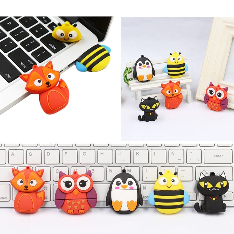 MicroDrive 128GB USB 2.0 Creative Cute Owl U Disk - Computer & Networking by MicroDrive | Online Shopping UK | buy2fix